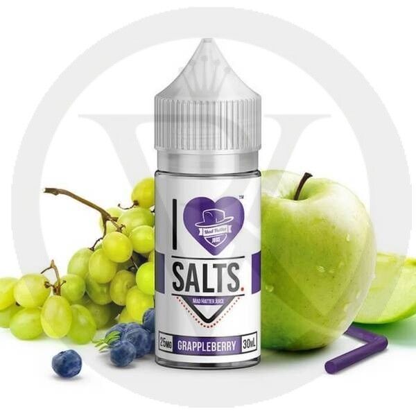 MAD HATTER I LOVE SALTS GRAPPLEBERRY 30ML BEST ONLINE SHOP UAE MAD HATTER I LOVE SALTS GRAPPLEBERRY