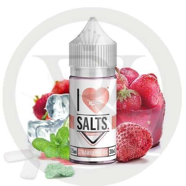 MAD HATTER I LOVE SALTS STRAWBERRY ICE 3OML BEST ONLNE SHOP UAE MAD HATTER I LOVE SALTS STRAWBERRY ICE 3OML