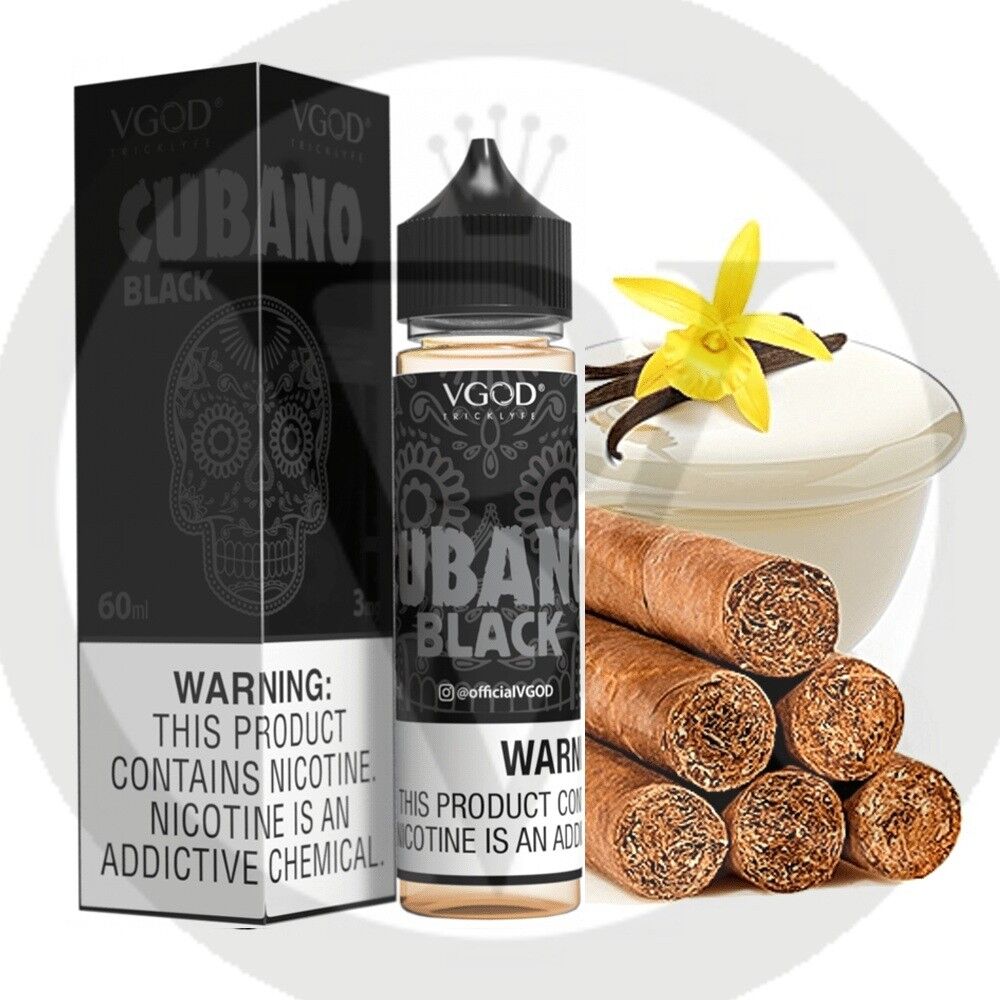 Vgod Cubano Black 60ml best online shop UAE Vgod Cubano Black 60ml