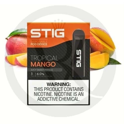 VGOD STIG DISPOSABLE TROPICAL MANGO 6% BEST ONLINE SHOP UAE VGOD STIG DISPOSABLE TROPICAL MANGO