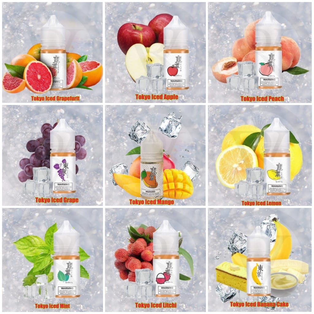 Tokyo E-liquid Saltnic 30ml best online shop UAE Tokyo E-liquid Saltnic 30ml