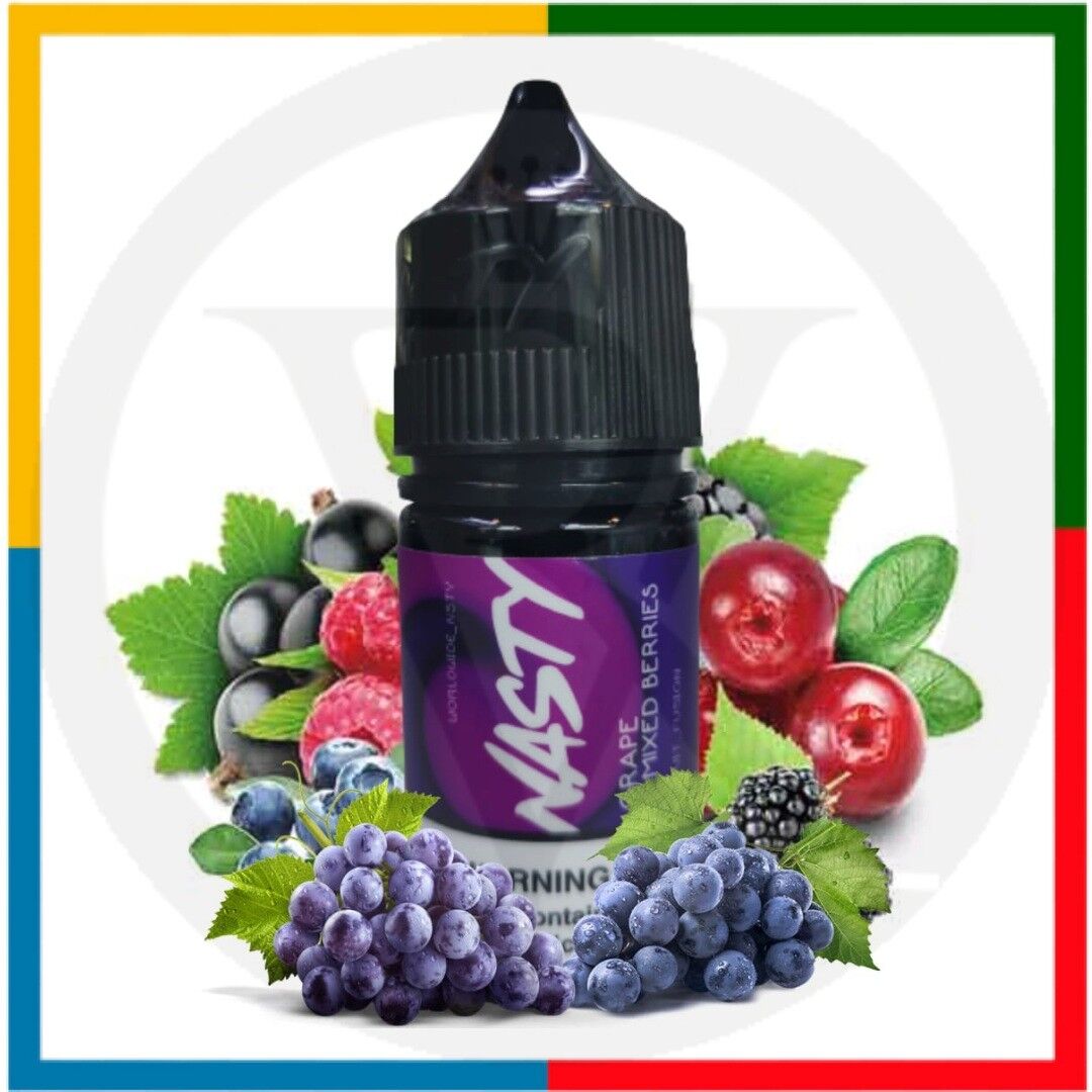 Buy New Nasty Podmate Salt Grape And Mixed Berries 30ml in Dubai - Image 1