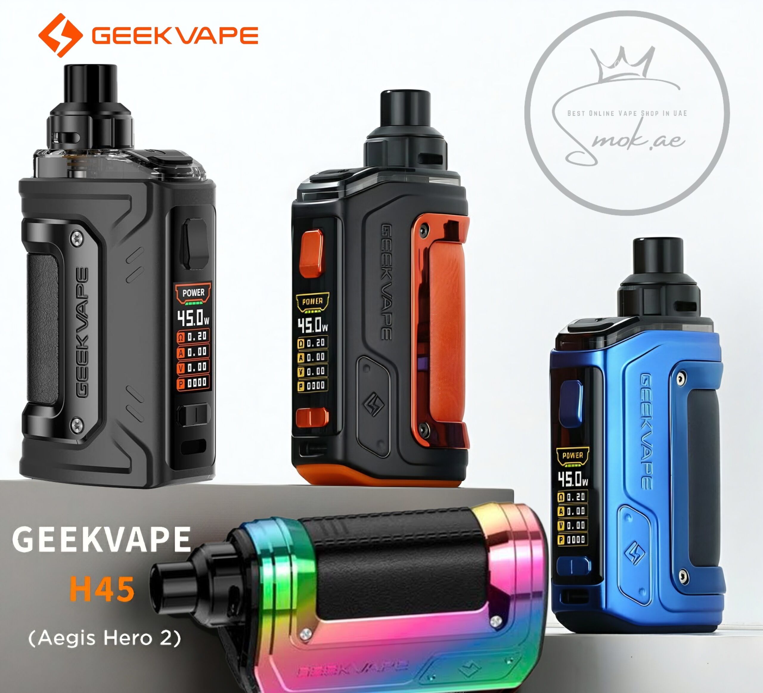 Best Buy Geekvape H45 Pod System Kit 45W In Online Shop UAE Geekvape H45 Pod Kit