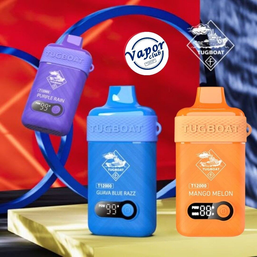 Tugboat T12000 Disposable Vape Tugboat T12000 Disposable Vape