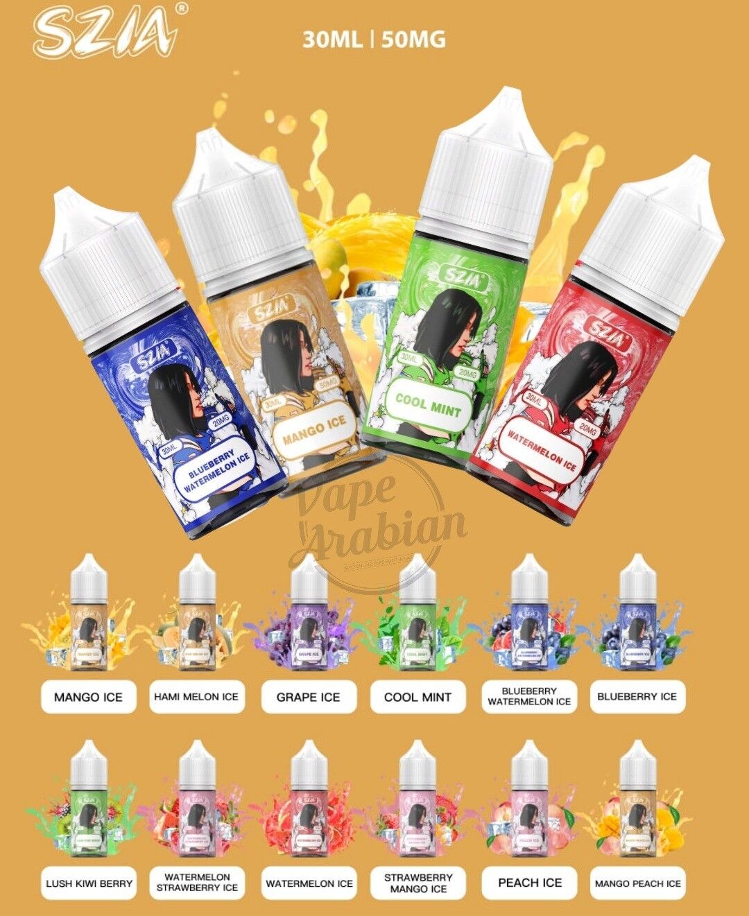 Szia Saltnic 30ml by Vabar E-Liquid Szia Saltnic 30ml by Vabar E-Liquid