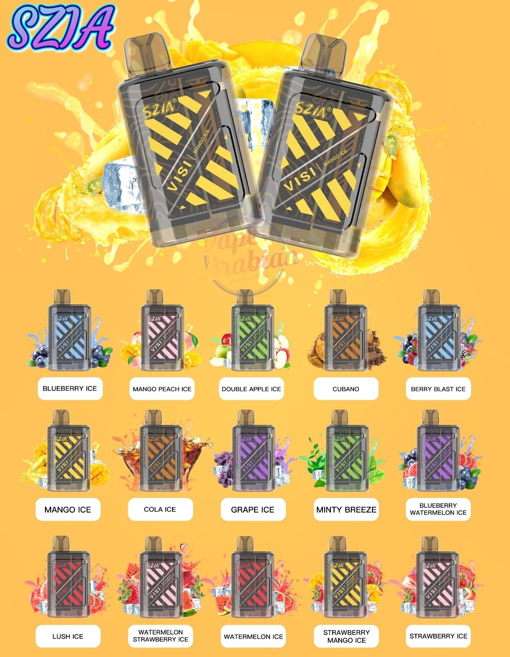 SZIA Visi 18000 Puffs Disposable SZIA Visi 18000 Puffs Disposable