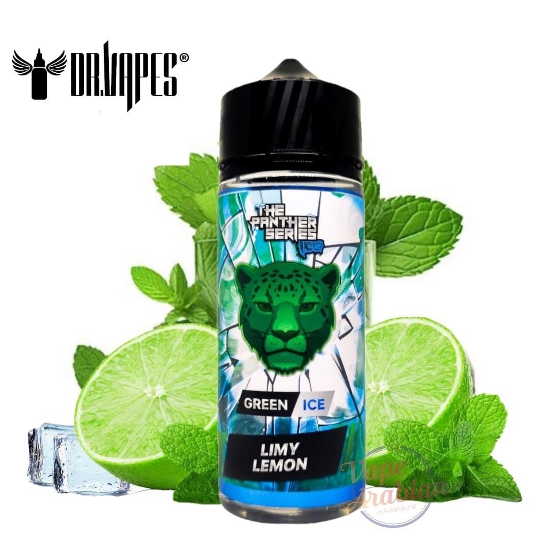 DR VAPES GREEN ICE LIMY LEMON (Gems Emerald Limy Lemon)120ML IN UAE - Image 1