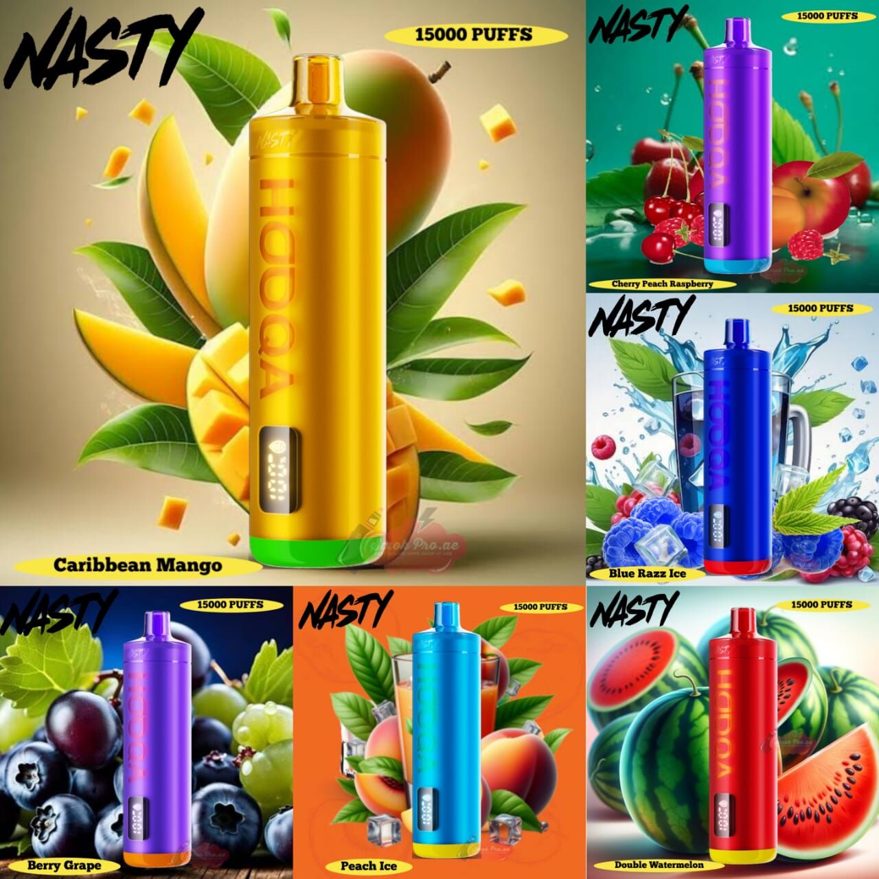 Nasty Hooqa Disposable Vape 15000 Puffs