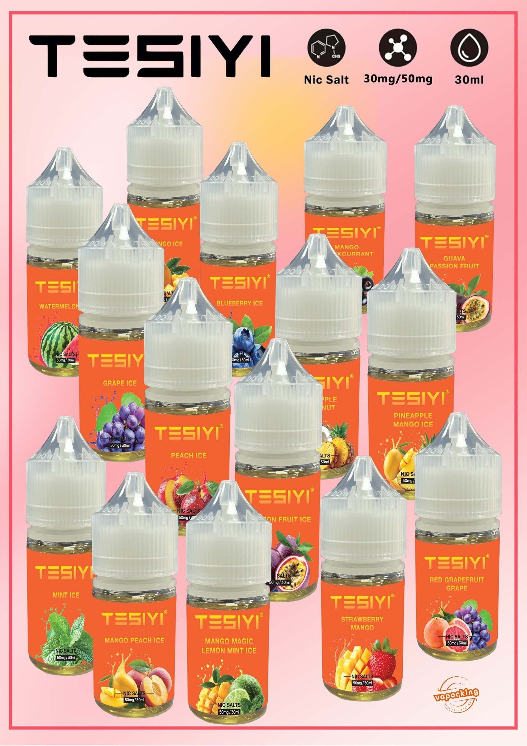Tesiyi Salt Nic Vape Juice 30ml