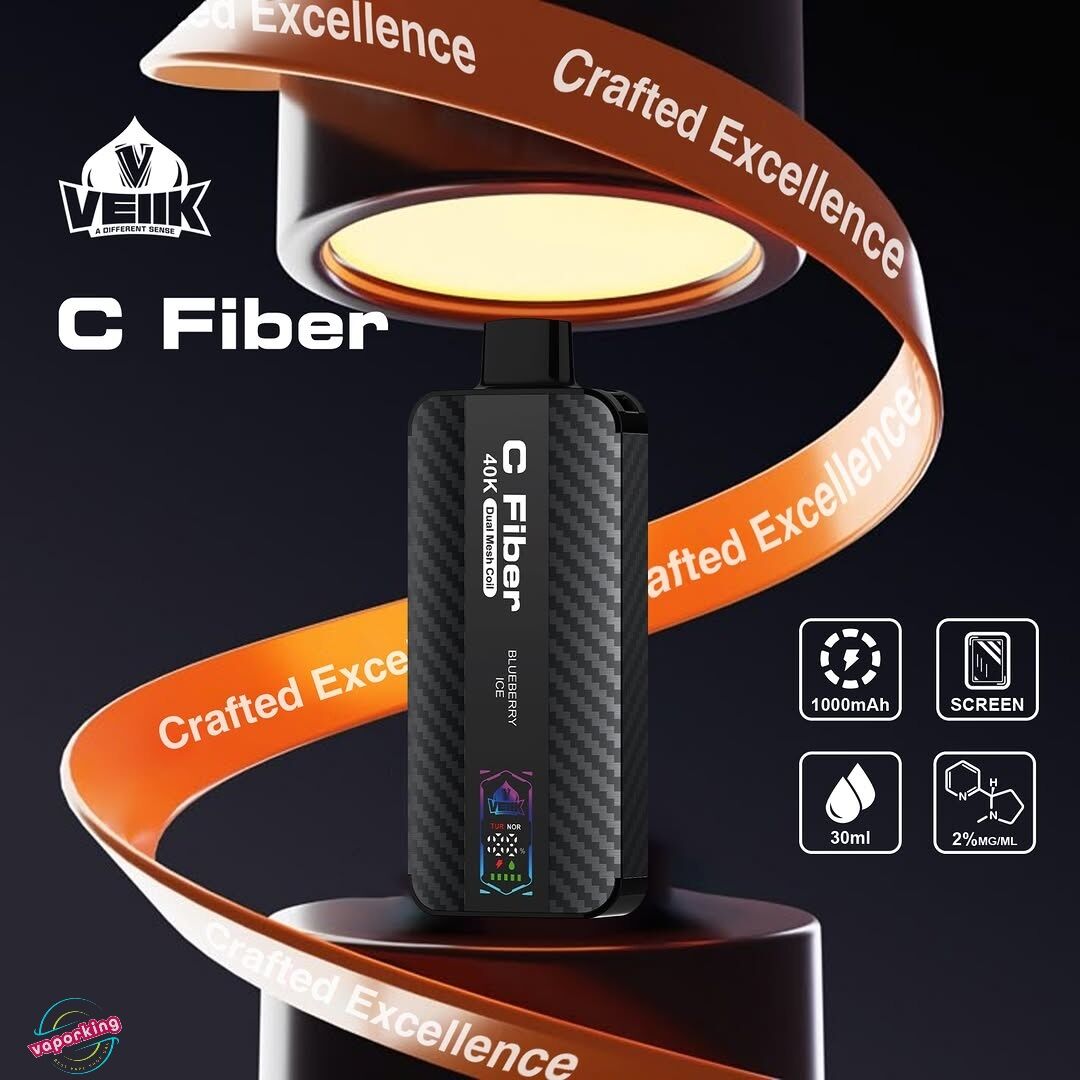 VEIIK C Fiber 40k Puffs-