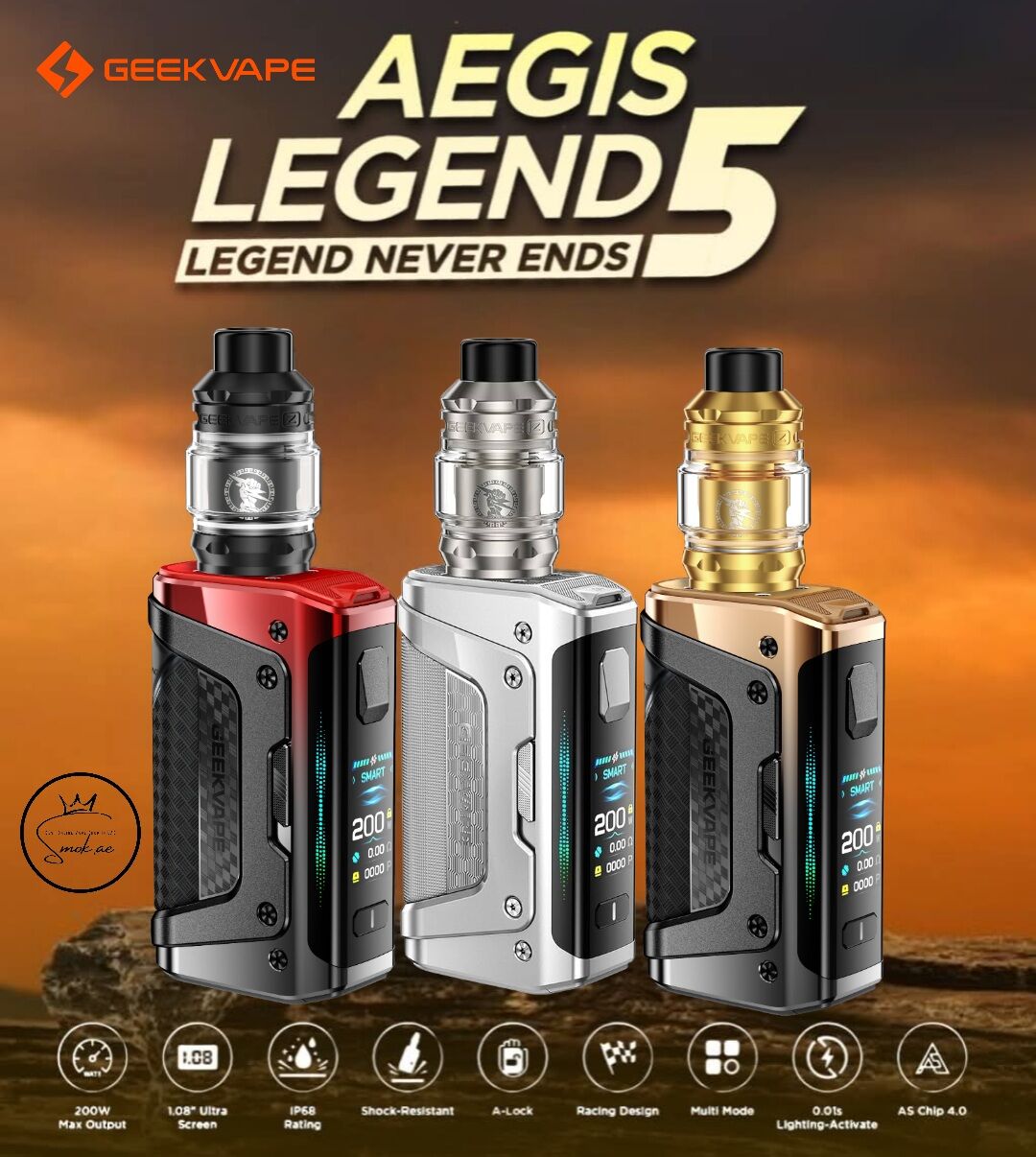 Geekvape Aegis Legend 5 Vape Kit