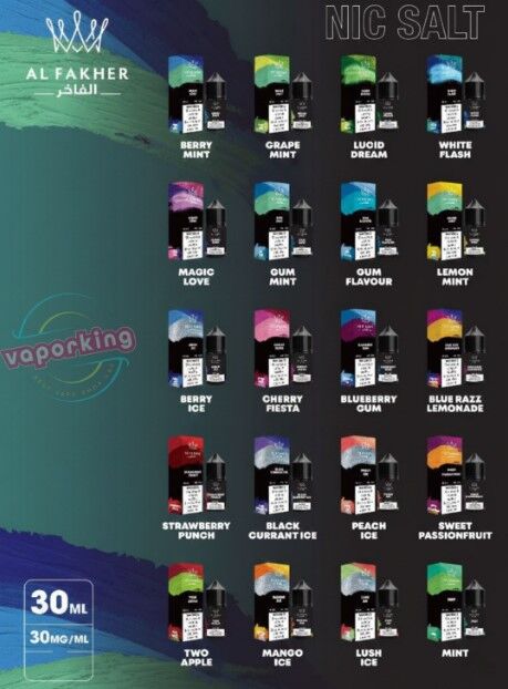 Al Fakher 30mg Salt Nic 30ml