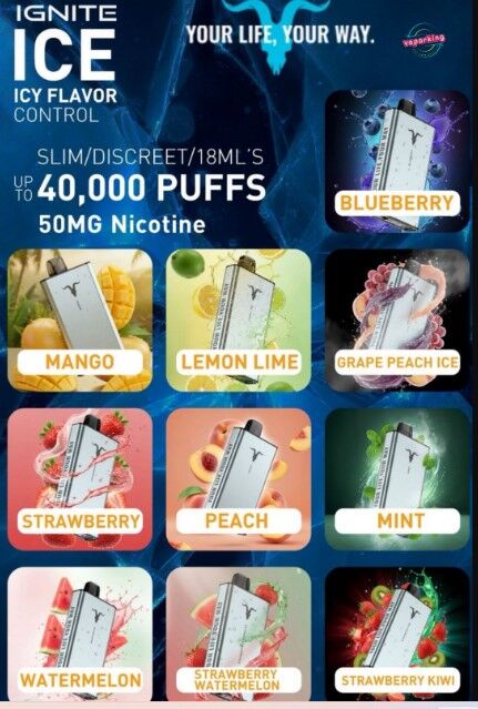 Ignite Ice 40000 Puffs Disposable Vape Ignite Ice 40000 Puffs Disposable Vape