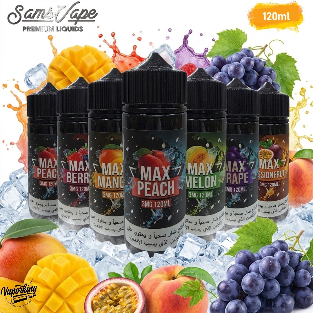 SAMS Vape Max 120ml 3mg
