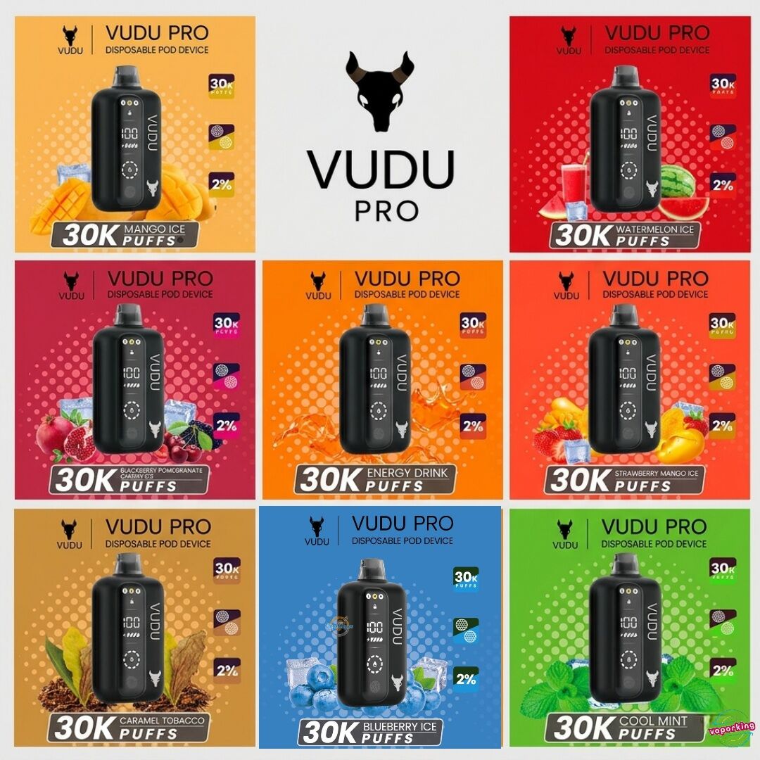 VUDU Pro 30000 Puffs 20MG Disposable Vape in the UAE - Image 1