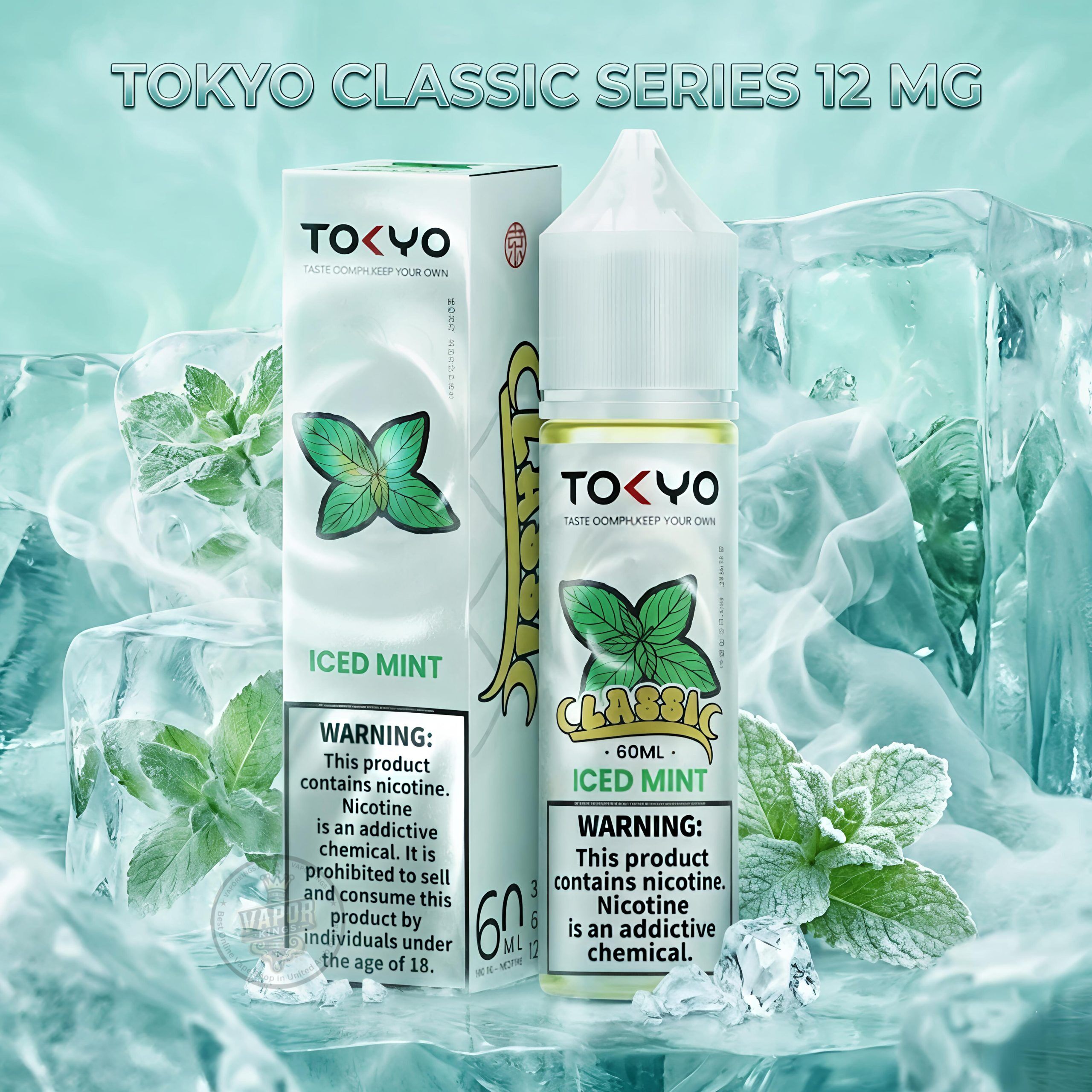 Tokyo Classic Series 12MG 60ML E-Liquids in UAE - Image 1